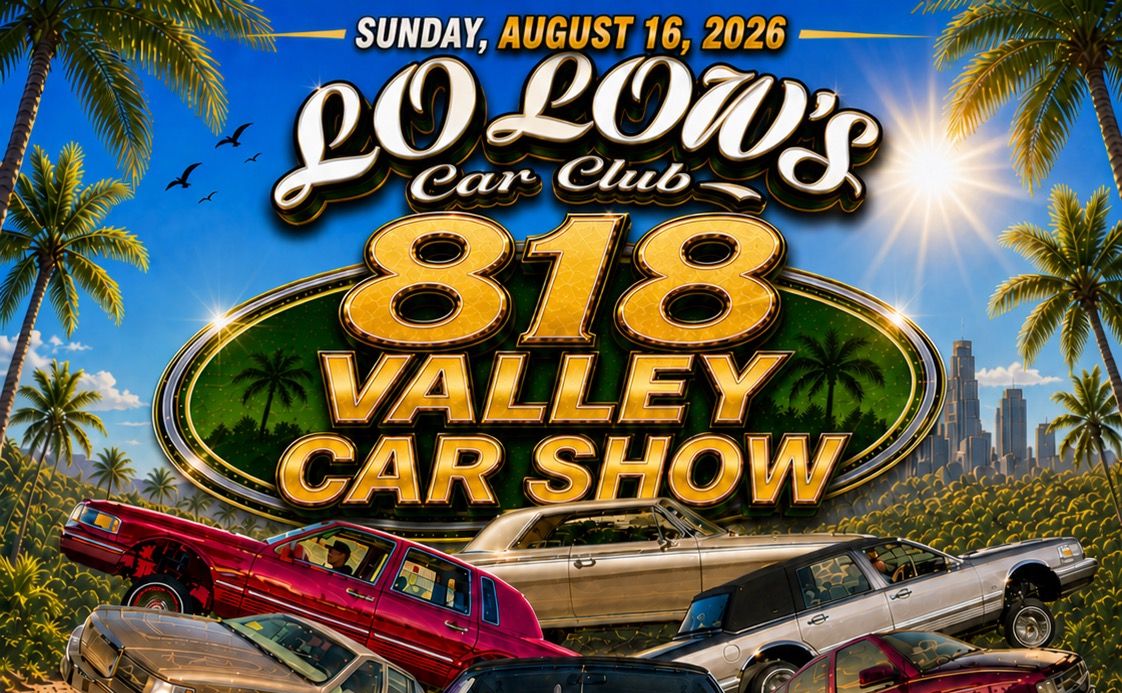 818 Valley Car Show partial flyer August 2026